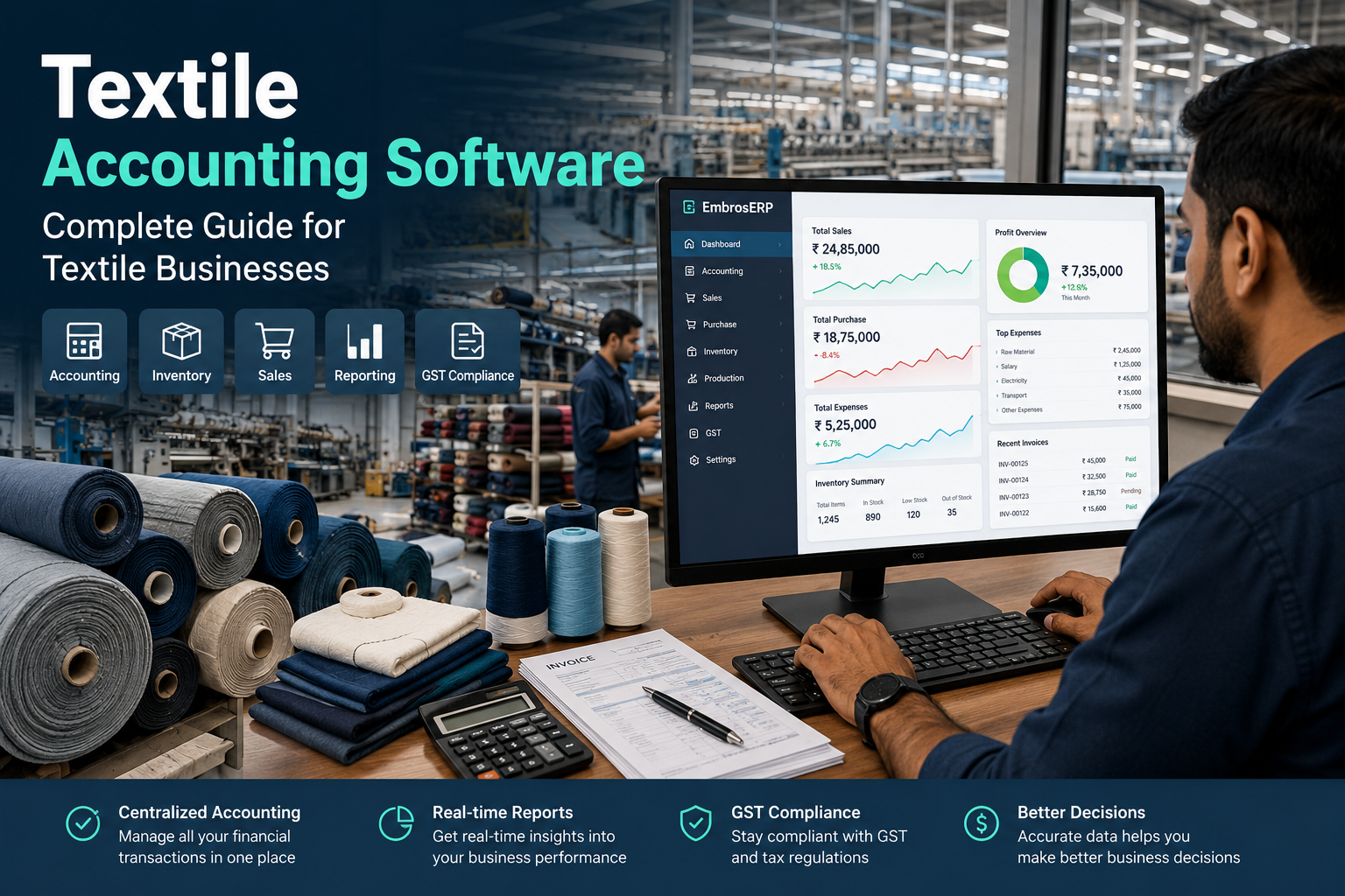 Textile Accounting Software: Complete Guide for Textile Businesses